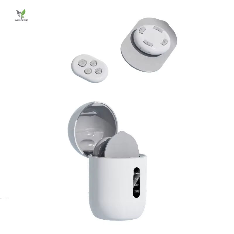 Portable Electric TENS Wireless Remote Control Massager Low Pressure Pulse Massage Belt for Body for Waist Back Cervical