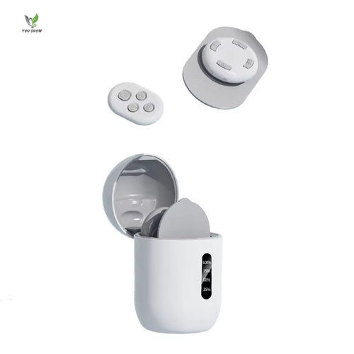 Portable Electric TENS Wireless Remote Control Massager Low Pressure Pulse Massage Belt for Body for Waist Back Cervical